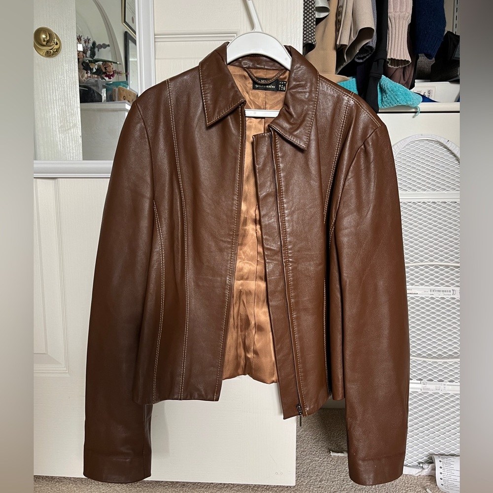 Brown Leather Jacket